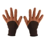 Durable Waterproof, Nylon-Cotton with Rubber Gardening & Agriculture Gloves| Ergonomically Designed| Breathable Material|
