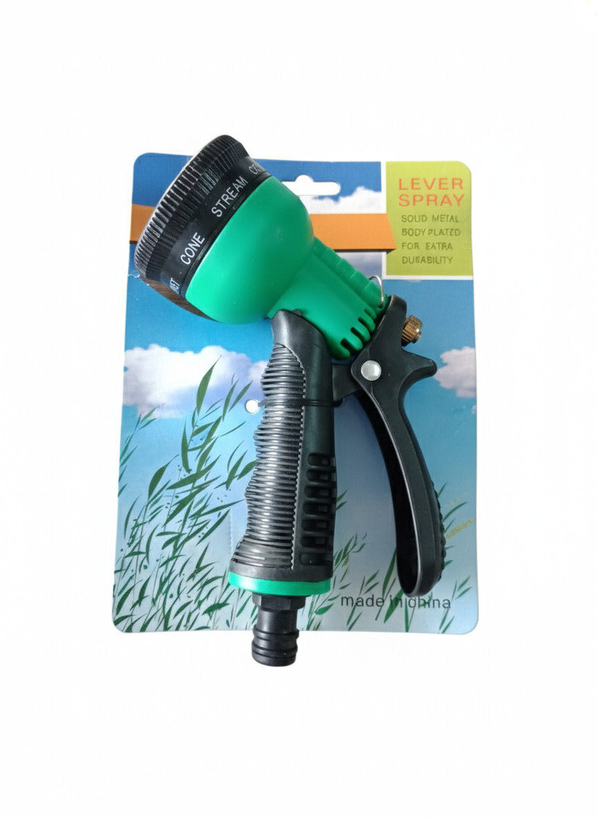 1759930940206 High Pressure Gardening Nozzle Spray | 7 Adjustable Watering System |Outdoor| locking system| - Image 1