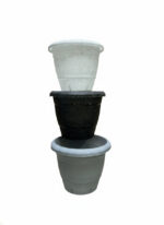 Stone Edition | Flower Pot for Home & Garden | Hard plastic | - Image 2